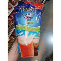 ราคา นมข้นจืด ตราทีพอทเอ็กซ์ตร้า นมข้นจืด ถุง 1 Kg (TEAPOT EXTRA)ครีมเทียมพร่องไขมัน สำหรับอาหารและเบเกอรี่ (23140345142)