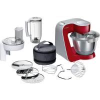 ราคา BOSCH Kitchen machine ชุดเครื่องผสมอาหาร Home Professional 1000 W Silver, MUM58720 สีแดง (7427631673)