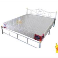 ราคา เตียงพร้อมที่นอน 5ฟุต ความหนา 6นิ้ว และ8 นิ้ว (134915956)