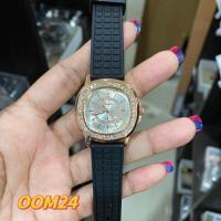 ราคา OMSAN ซิลิโคนหญิงงานแท้หน้าปัดล้อมเพชรสวยมากมีสีให้เลือกนะคะ OOM20 (23110259940)