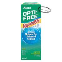 ราคา น้ำยาล้างและแช่คอนแทคเลนส์ Alcon Opti-Free Replenish 300 ml. ‼️ กล่องอาจมีรอยบุบและถลอก‼️ (17400803181)