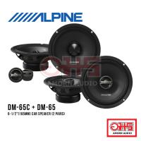 ราคา ALPINE set DM-65C / DM-65 ลำโพงรถยนต์คู่หน้าหลัง 6.5นิ้ว AMORNAUDIO อมรออดิโอ (57254443374)