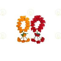 ราคา พวงมาลัยดาวเรือง ข้อมือกลม ดอกเล็ก พวงมาลัยข้อมือ พวงมาลัยแห้ง ดาวเรืองกลม พวงมาลัยคล้องศาล (25641507303)