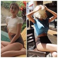 ราคา ชุดว่ายน้ำเอวสูง ชุดว่ายน้ำแขนสั้น ชุดว่ายน้ำสีจาว ชุดว่ายน้ำสีฟ้า ชุดว่ายน้ำสีน้ำตาล ชุดว่ายน้ำวินเทจ ชุดว่ายน้ำเกาหลี (2768832596)