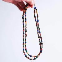 ราคา สร้อยคอ ลูกปัดไม้ แต่งด้วยหินทราวดี (25080300869)