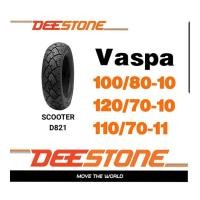 ราคา ยางนอกมอเตอร์ไซค์ 100/80-10 120/70-10 กับ 110/70-11 D821 ใส่รถ Vaspa แบบไม่ใช้ยางใน (16183366934)
