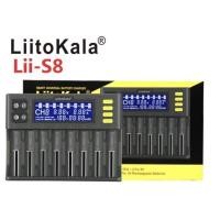 ราคา Liitokala Lii-S8 เครื่องชาร์จถ่าน8ช่อง พร้อม adapterและหัวชาร์จในรถ (17753783859)