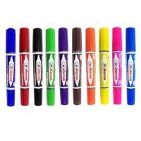 ราคา ตราม้า ปากกาเคมี ปากกาเมจิก ปากกาเคมี2หัว Horse 2 หัว หลายสี (20633283151)