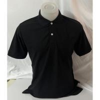 ราคา เสื้อโปโลสีดำ ปกพื้น (16792454936)