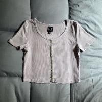ราคา เสื้อครอป gap/S สีม่วงพาสเทล (28531665624)