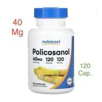 ราคา พร้อมส่งPolicosanol 40 Mg 120 Capsules (25382770146)