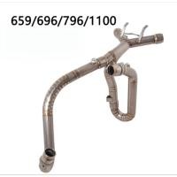 ราคา ท่อสลิปออนทั้งเส้น Ducati. monster 696 795 796 1100 (40067163876)