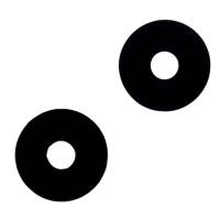 ราคา กระจกเลนส์กล้อง Oppo A5 Pro กระจกกล้องหลัง Oppo A5 Pro มี 2 ชิ้น (26443790722)