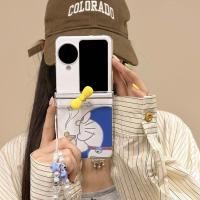 ราคา เคสโทรศัพท์แบบพับได้สําหรับ Oppo Find N2 N3 Flip พัดลมน้อยน่ารัก Dingdang สร้อยข้อมือแมวเคสโทรศัพท์ TPU แบบแข็ง (26359642205)