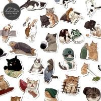 ราคา สติ๊กเกอร์เจ้าเหมียว สติ๊กเกอร์แมว เนื้อ PVC กันน้ำกันแดด ลอกออกไม่ทิ้งคราบกาว สินค้าพร้อมส่ง!! (13154627862)