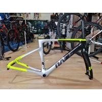 ราคา เฟรมเสือหมอบคาร์บอน KAZE KANON สี Black/Green (10052461431)