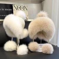 ราคา หมวกสไตล์มองโกลสำหรับเด็กผู้หญิง ออกแบบใหม่ กันลม ทนทานต่อสภาพอากาศหนาว พร้อมลายพิมพ์กำมะหยี่ (52304086406)