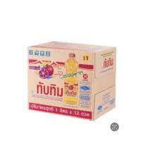 ราคา น้ำมันปาล์ม ตราทับทิม 1 ลิตรx12ขวด (41617515471)