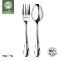 ราคา JAGUAR ช้อนส้อม สแตนเลส ตรา จากัวร์ หนา 2.0 mm. ลายครอส ช้อน ส้อม ช้อนส้อมทานข้าว Food Grade 12 คู่ (948589791)