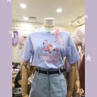 ราคา เสื้อลายนกฟามิงโก้☆NEW☆ (1304846008)