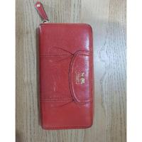 ราคา Used Coach zippy wallet สีส้มอิฐ (1263192033)