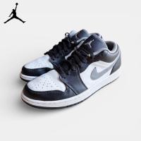 ราคา รองเท้ามือสอง Nike Air Jordan 1 สีขาว-ดำ-เทา เบอร์ 9.5 ( 27.5 cm ) สภาพใหม่ ไม่มีตำหนิ (57204133526)