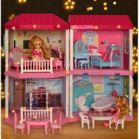 ราคา บ้านบาร์บี้ บ้านของเล่น บ้านบาร์บี้ 2 ชั้นขนาดใหญ่ พร้อมตุ๊กตา 1 ตัว ของเล่นเด็ก พร้อมส่ง บาร์บี้ บ้านตุ๊กตา (10238034765)