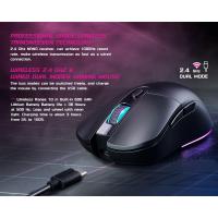 ราคา เมาส์เกมมิ่ง NUBWO ARCADIA X55 WIRELESS&WIRED MACRO มีไฟ RGB ปรับ DPI ได้ (9454923101)
