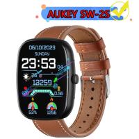 ราคา สาย aukey sw-2s สายหนัง aukey sw2s สาย Smart Watch สายรัดข้อมือกีฬา (48303825889)