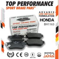 ราคา ใหม่! ผ้าเบรค หลัง HONDA JAZZ GD GE / CITY ZX / CIVIC EG EK / INTEGRA / PRELUDE (BH1163) ผ้าเบรก ซีวิค (3971342834)