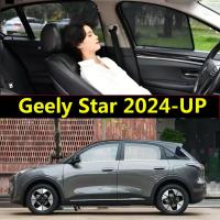 ราคา แม่เหล็กม่านบังแดดรถยนต์สําหรับ Geely Star 2024-UP ผ้าม่านรถยนต์ Anti-ยุงม่านบังแดดรถยนต์ UV Protection (29693423248)