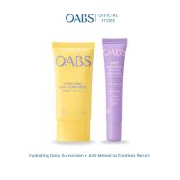 ราคา OABS Daily Sunscreen + Anti Melasma Spotless Serum (42126904095)