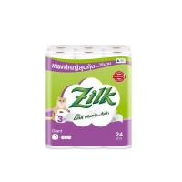 ราคา ZILK ซิลค์ ไจแอนท์ กระดาษชำระ (แพ็ค 24 ม้วน) กระดาษทิชชู่ ทิชชู่ (22117576832)