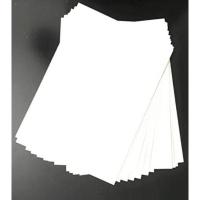 ราคา ideecraft pvc name card A4 หนา 0.3mm สำหรับพิมพ์บัตรพลาสติก ชนิด laser แพค 50 แผ่น (28085909301)