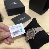 ราคา นาฬิกาผู้หญิง Coach แท้ (ใส่ 2 ครั้งถ้วน) อุปกรณ์ทุกอย่างครบ ป้ายห้อย พร้อมกล่องและการ์ด (8219299598)