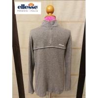 ราคา ellesse Brand_2nd hand เสื้อยืดแขนยาวคอมีซิป​/ Cotton​​%/ Size​ S​/ แท้มือสองกระสอบนำเข้า ​(Made in China ) (18363046405)