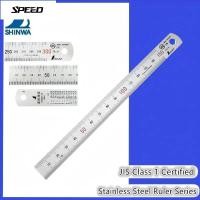 ราคา PMH-ชินวา SHINWA 21573 สูง-ความแม่นยํา จิส ไม้บรรทัดสแตนเลสหนาขนาดไม้บรรทัดเหล็ก เคลือบ แกะ ฟินิชไม้บรรทัด 15 ซม. 30 ซม. (43476536109)