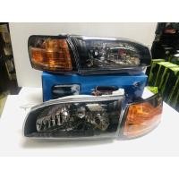 ราคา ไฟหน้าเพชร ไฟหน้าเพชรโคมดำ TOYOTA COLLORA AE110 AE111(1ชุด4ชิ้น) (11829729232)