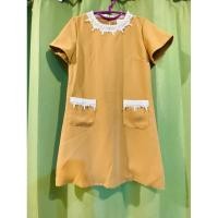 ราคา เดรสสีน้ำตาลส้ม ป้ายMiss manta (18676906420)