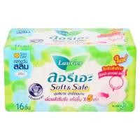 ราคา ผ้าอนามัย ลอรีเอะ ซอฟท์แอนด์เซฟ สลิม แบบมีปีก สำหรับกลางวัน (5202711827)