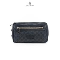 ราคา [ของแท้]GUCCI BELT BAG CAMERA BLACK GG SUPREME MONOGRAM SHW มีใบรับประกัน ตรวจสอบได้ทุกใบ ✅ (56551444684)
