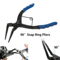 ราคา Extended 90° Bending Pliers Heavy-duty Cylinder Internal Ring Remover Retaining Circlip Pliers for (51852390396)