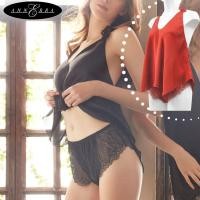 ราคา Annebra ชุดนอน เสื้อสายเดี่ยวคล้องคอ เปิดหลัง ผ้าซาติน พร้อมกางเกง Satin Nightdress Set รุ่น AN8-749 (25237406757)