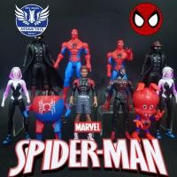 ราคา โมเดล Spiderman Into The Spider-verse ทั้งหมด 9 แบบ / 2 ชุด ราคาถูก บางตัวมีไฟที่ตัว(มีทั้งติดและไม่ติด) ครบชุดถูกกว่า (17590359632)