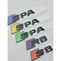 ราคา Car Unique Funny Creative Car Logo Audi SPA Modified Word Mark RB English SB Letter ด้านหลังป้ายหางสติกเกอร์ตกแต่ง (40127642461)