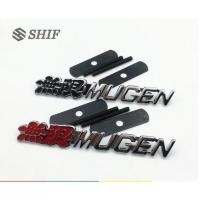 ราคา โลโก้ฮอนด้า มุเก็น ติดกระจังหน้า สีแดง ดำ Metal Mugen Power Front Grille Emblem Badge Sticker For Honda Civic City (7277855900)