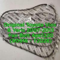 ราคา สายพานพัดลม Toyota Vios & Yaris 2007-2013 4pk1220 (90916 - T2028) @@ (42077508356)