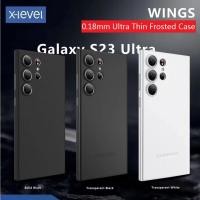 ราคา X-level 0.18 มม. ซุปเปอร์บางแข็งโปร่งแสงกรณีโทรศัพท์ สําหรับ Samsung S25 Ultra S24 Ultra Galaxy S23/S23 Plus/S23 Ultra Slim PP Cover (18572086666)