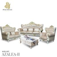 ราคา AZALEA-II : ชุดโซฟาหลุยส์ 3ชิ้น (3+2+1ที่นั่ง) พร้อมหมอนอิงและโต๊ะกลางสุดหรู รุ่น “อะเซเลีย-2" (16992628817)