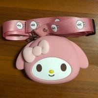 ราคา My Melody กระเป๋าซิลิโคน ใส่เงิน พร้อมสายสะพาย (3404806156)